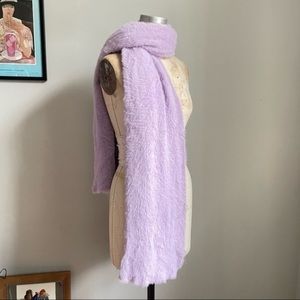 UO Fuzzy Furry Scarf